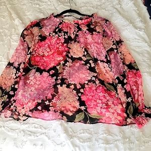 H & M floral blouse